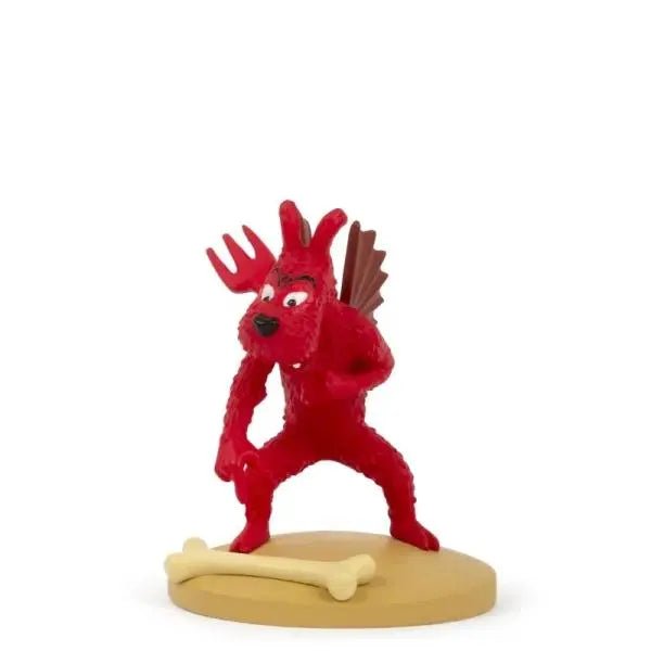 FIGURINE TINTIN: MILOU MI - DEMON - La Case Au Tresor
