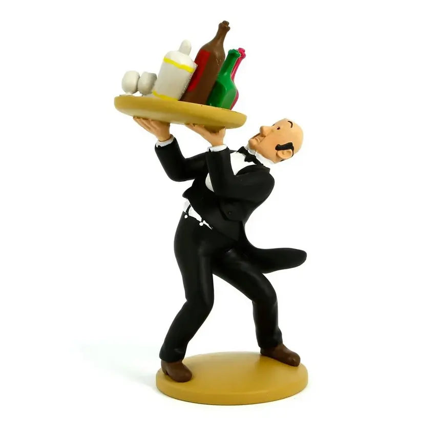 FIGURINE TINTIN: NESTOR AU PLATEAU - La Case Au Tresor