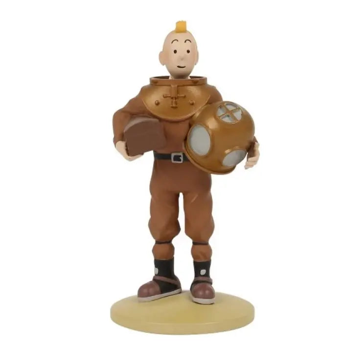 FIGURINE TINTIN: SCAPHANDRIER - La Case Au Tresor