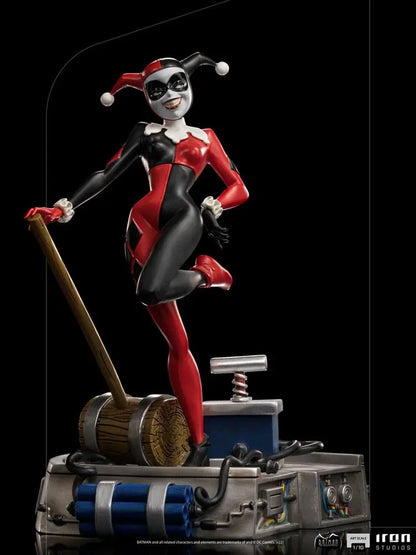 FIGURINE BATMAN THE ANIMATED SERIES ART SCALE 1/10 HARLEY QUINN Iron Studios