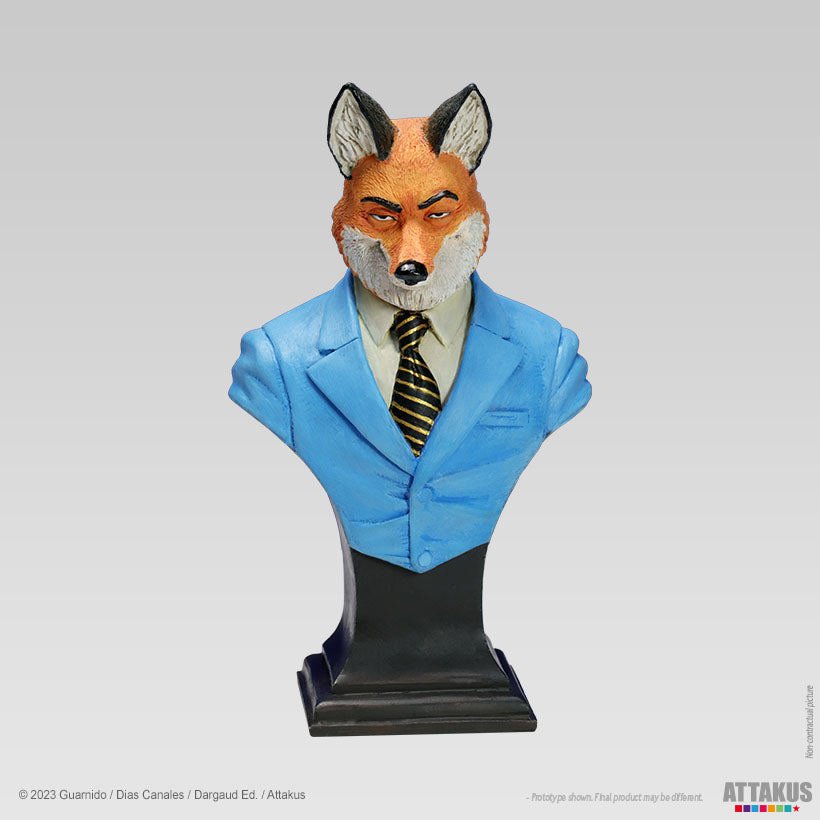 Buste Blacksad : Lieutenant de police (Renard) Attakus