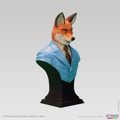 Buste Blacksad : Lieutenant de police (Renard) Attakus