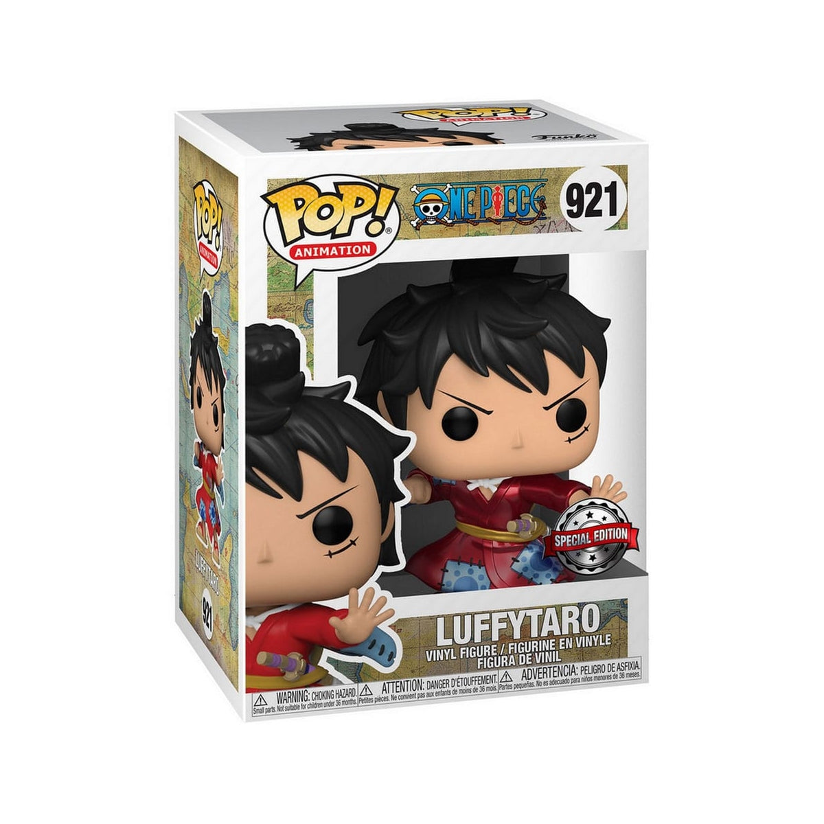 FIGURINE POP: ONE PIECE - LUFFYTARO LUFFY KIMONO EXCLUSIVE SPECIAL EDITION 921