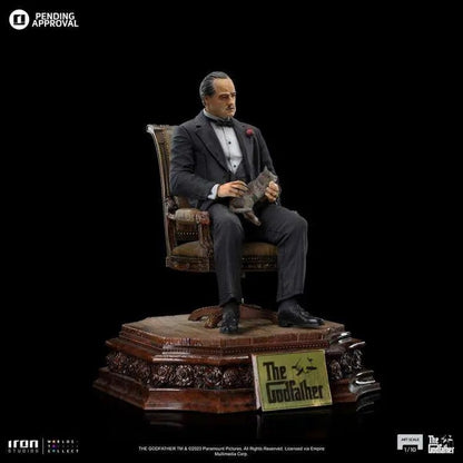 Statue 1/10 Le Parrain Don Vito Corleone - La Case Au Tresor