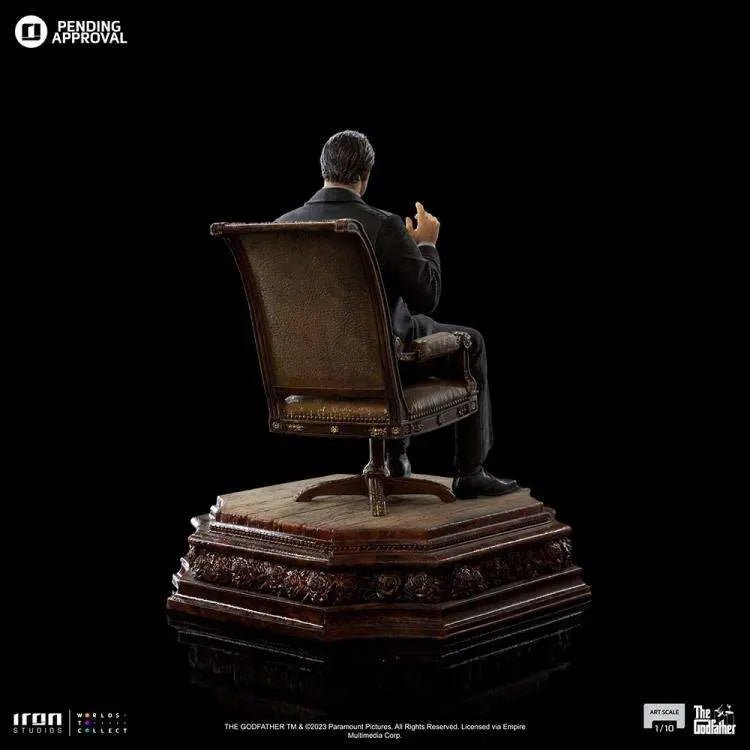 Statue 1/10 Le Parrain Don Vito Corleone - La Case Au Tresor