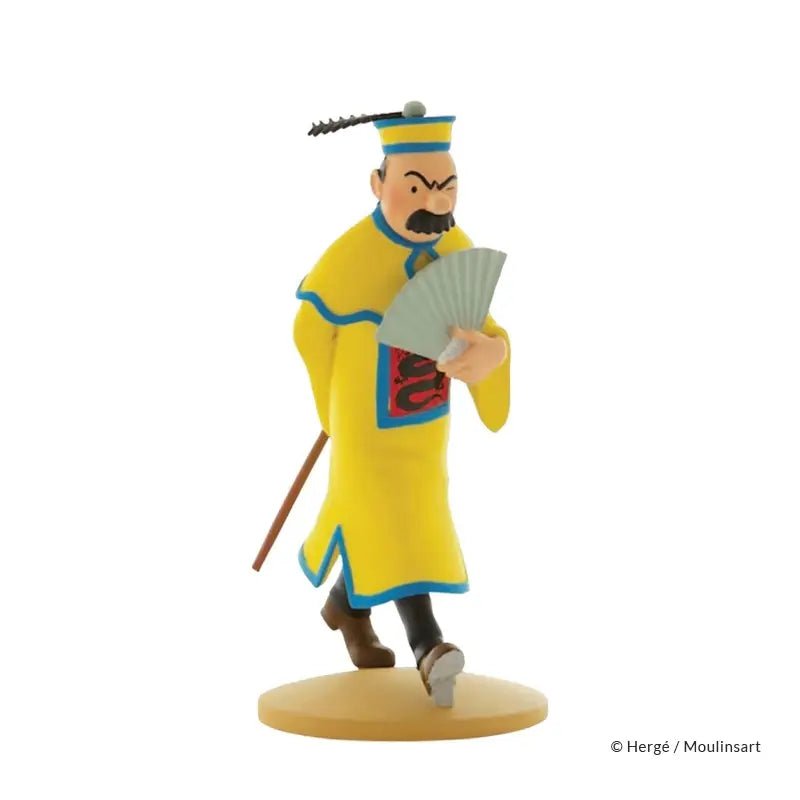 Tintin Lotus Bleu - Dupond en chinois - La Case Au Tresor
