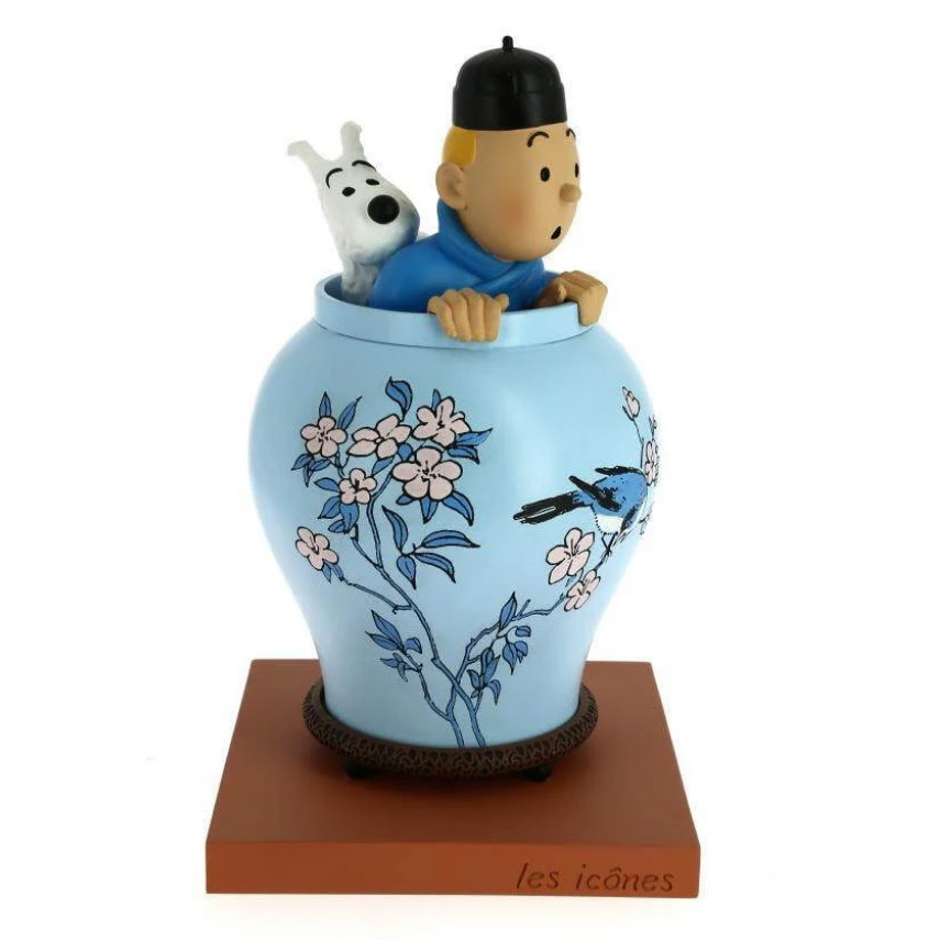 FIGURINE TINTIN: POTICHE