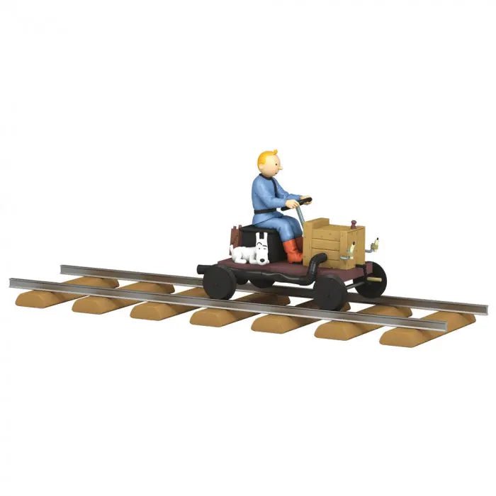 VÉHICULE TINTIN: LA DRAISNE À MOTEUR 1/24 - La Case Au Tresor