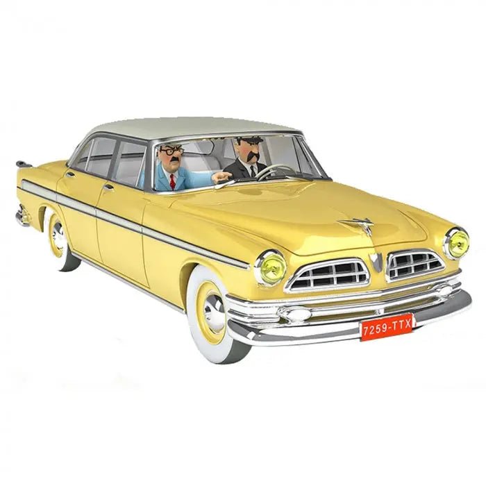 VÉHICULE TINTIN: LA VOITURE DES RAVISSEURS 1/24 - La Case Au Tresor