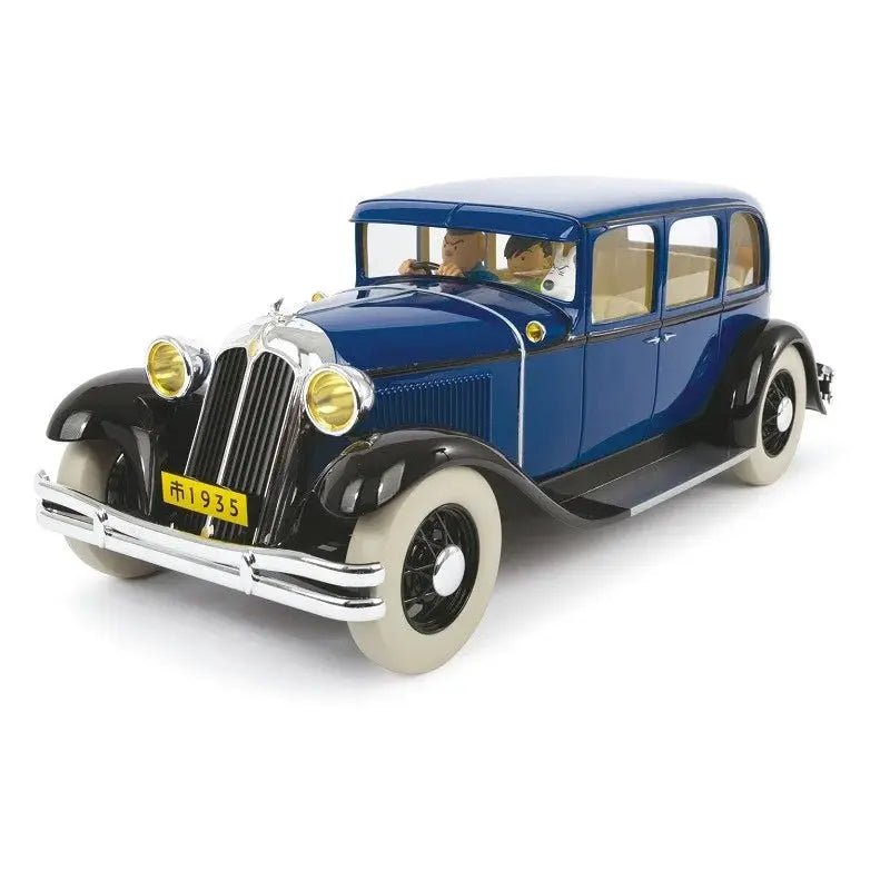 VÉHICULE TINTIN : LE LOTUS BLEU - CHRYSLER DE NANKING 1/12 - La Case Au Tresor