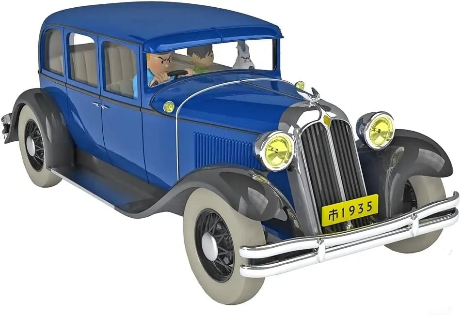 VÉHICULE TINTIN : LE LOTUS BLEU - CHRYSLER DE NANKING 1/12 - La Case Au Tresor