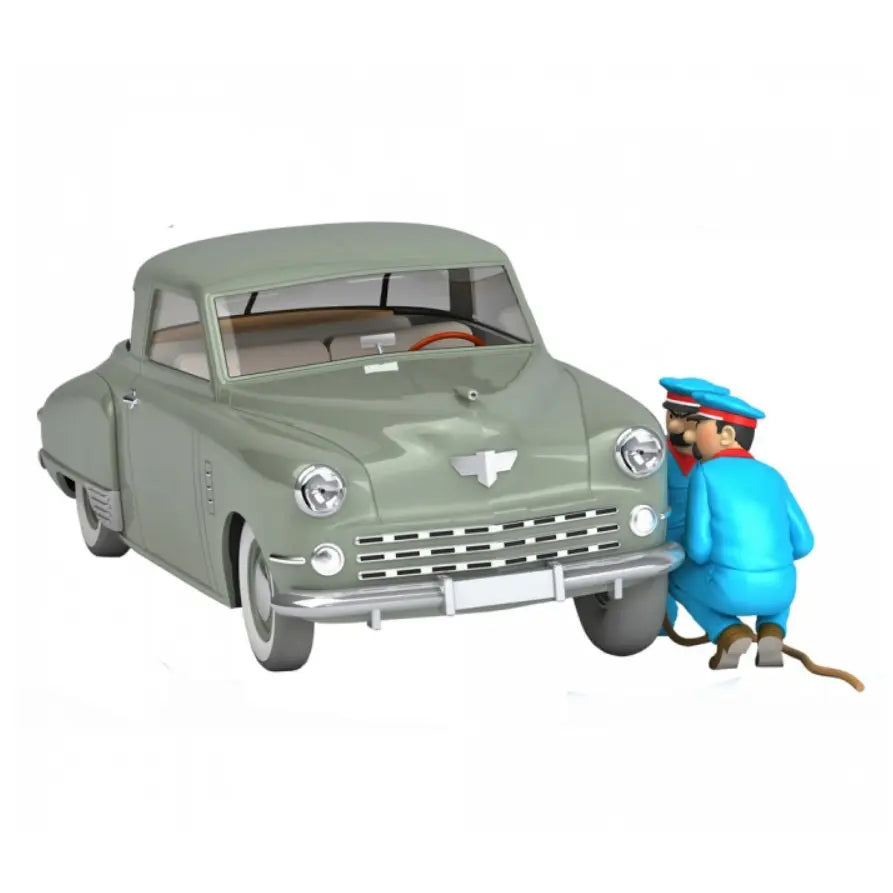 VEHICULE TINTIN: STUDEBAKER DU GARAGE SIMOUN 1/24 - La Case Au Tresor