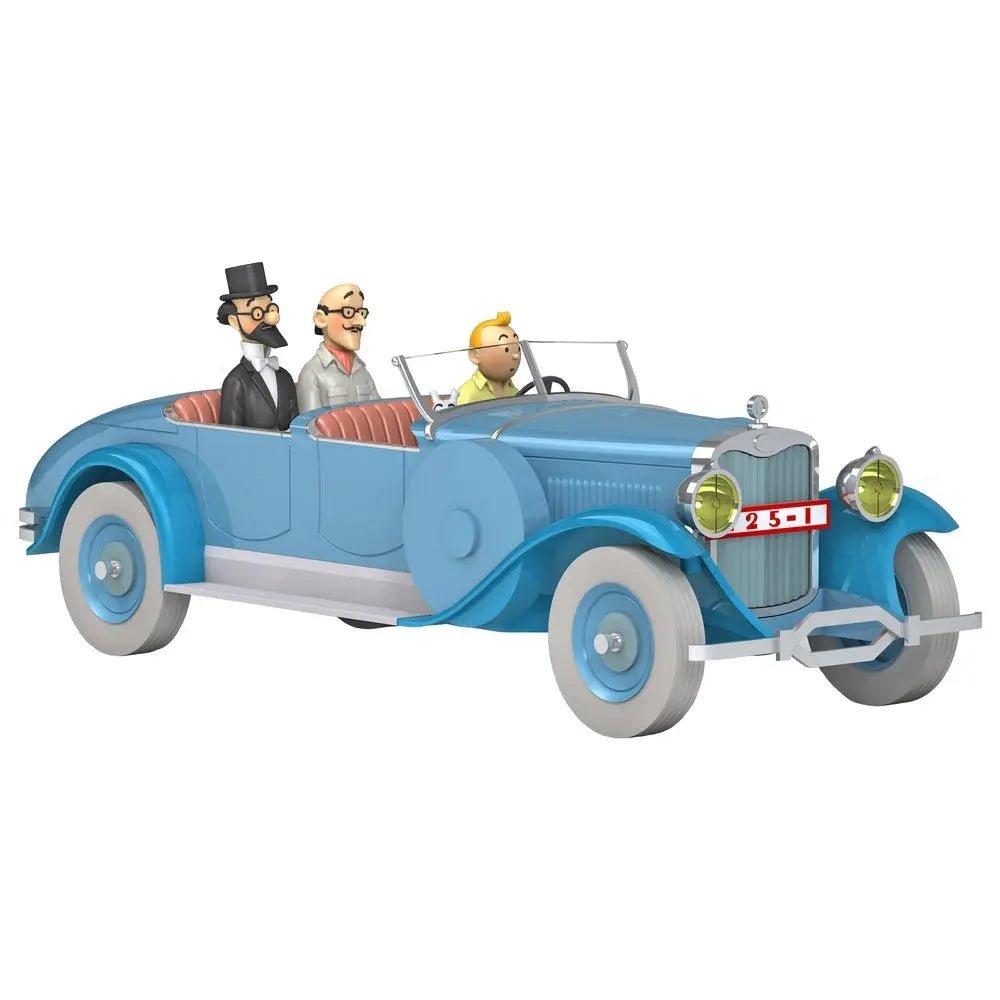 VEHICULE TINTIN: TORPEDO DOCTEUR FINNEY 1/24 - La Case Au Tresor