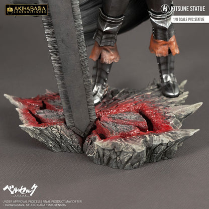 Boîte à fenêtre de la statuette Guts Berserk 1/8 de Kitsune Statue