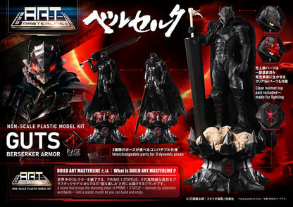 Guts Berserk en Armure du Berserker, kit Build Art Masterline de Prime 1 Studio, 30 cm - vue 26