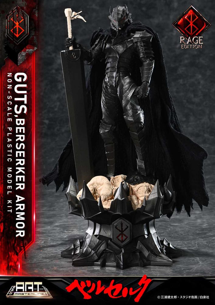 Guts Berserk en Armure du Berserker, kit Build Art Masterline de Prime 1 Studio, 30 cm - vue 14