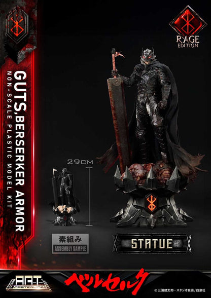 Guts Berserk en Armure du Berserker, kit Build Art Masterline de Prime 1 Studio, 30 cm - vue 24