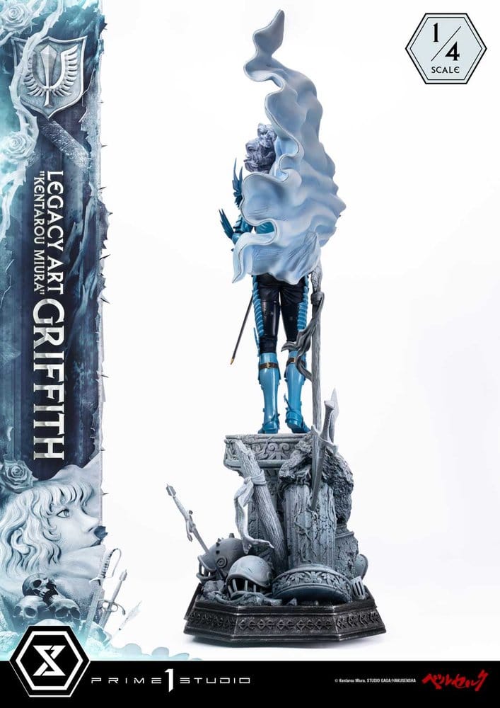 Griffith Berserk, statuette Legacy Art Kentarou Miura à l'échelle 1/4 par Prime 1 Studio - vue 9