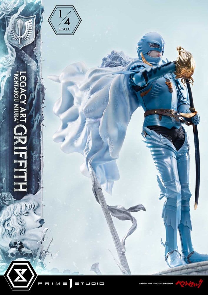 Griffith Berserk, statuette Legacy Art Kentarou Miura à l'échelle 1/4 par Prime 1 Studio - vue 17