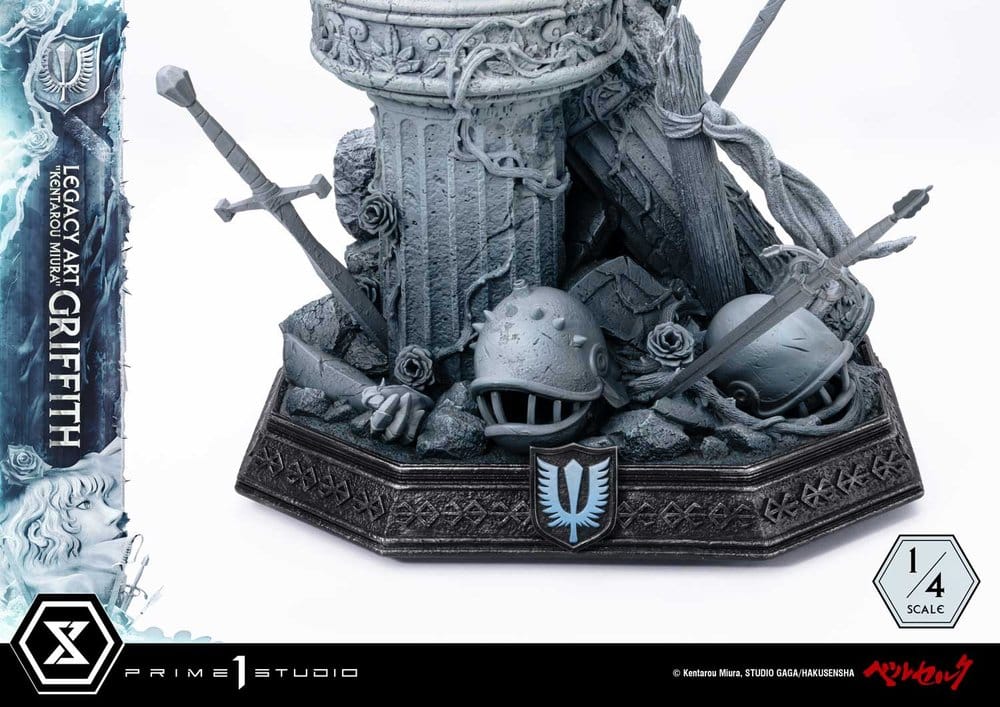 Griffith Berserk, statuette Legacy Art Kentarou Miura à l'échelle 1/4 par Prime 1 Studio - vue 21