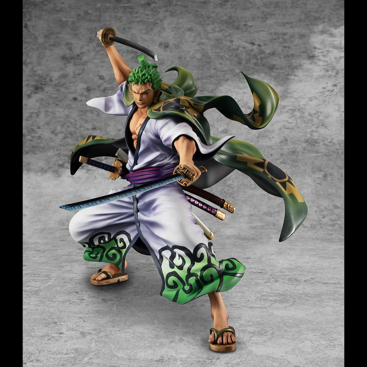 FIGURINE ONE PIECE: STATUETTE PVC P.O.P WARRIORS ALLIANCE ZORO JURO